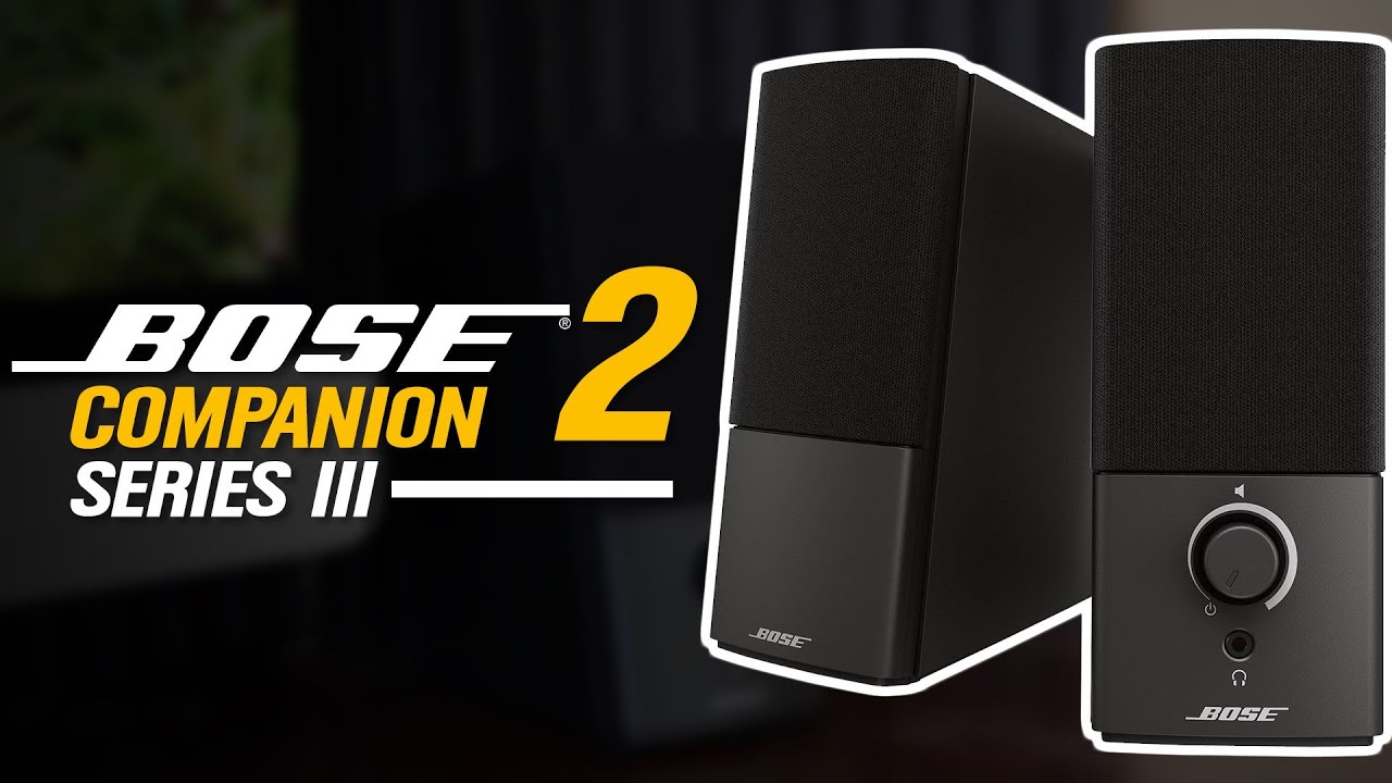 Bose Companion 2 Series III Computer Speakers 2026 Unboxing & Review