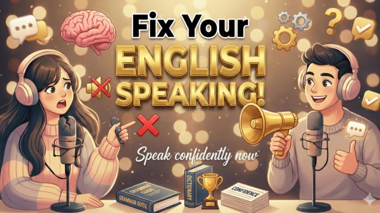 Silence Your Mental Block English Podcast for Speaking CONFIDENTLY Shadowing Training