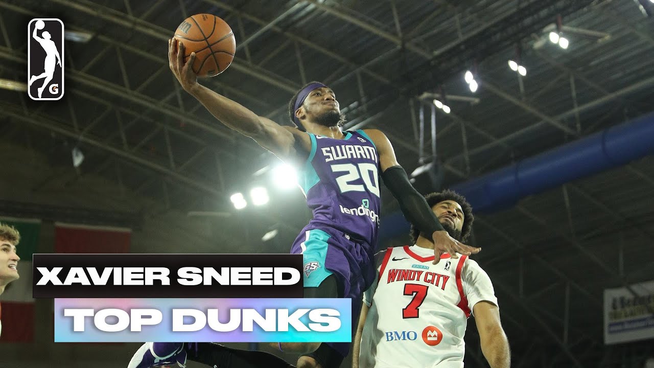 Xavier Sneed's Top Dunks From The 2022-23 Season