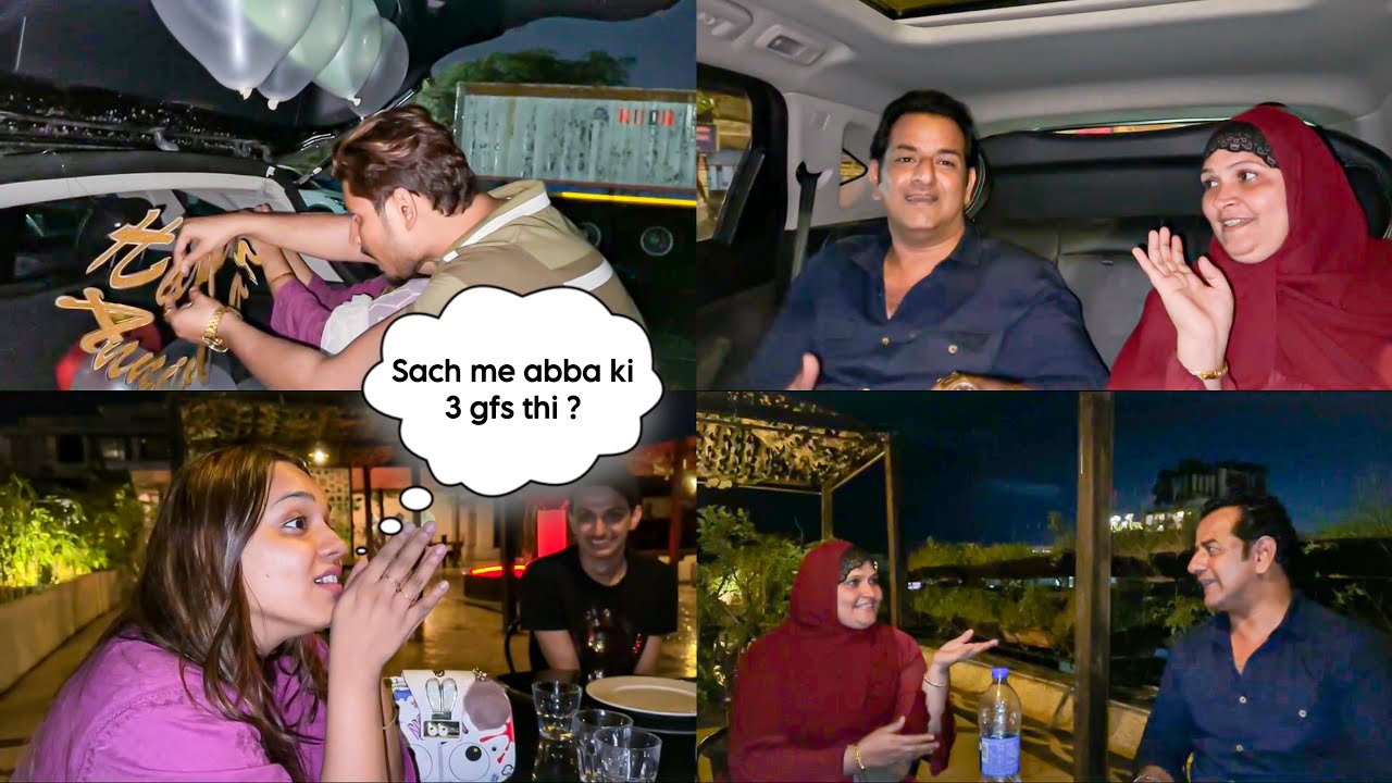 Abba Mummy Ki Love Story Dono Kese Mile 😍 | Happy Anniversary 🎉 | Sufiyan and Nida♥️
