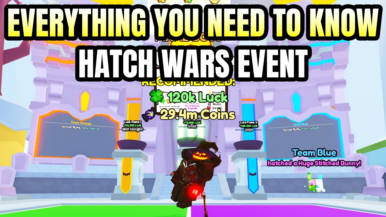 Everything You Need To Know HATCH WARS in Pet Simulator 99 (Roblox)