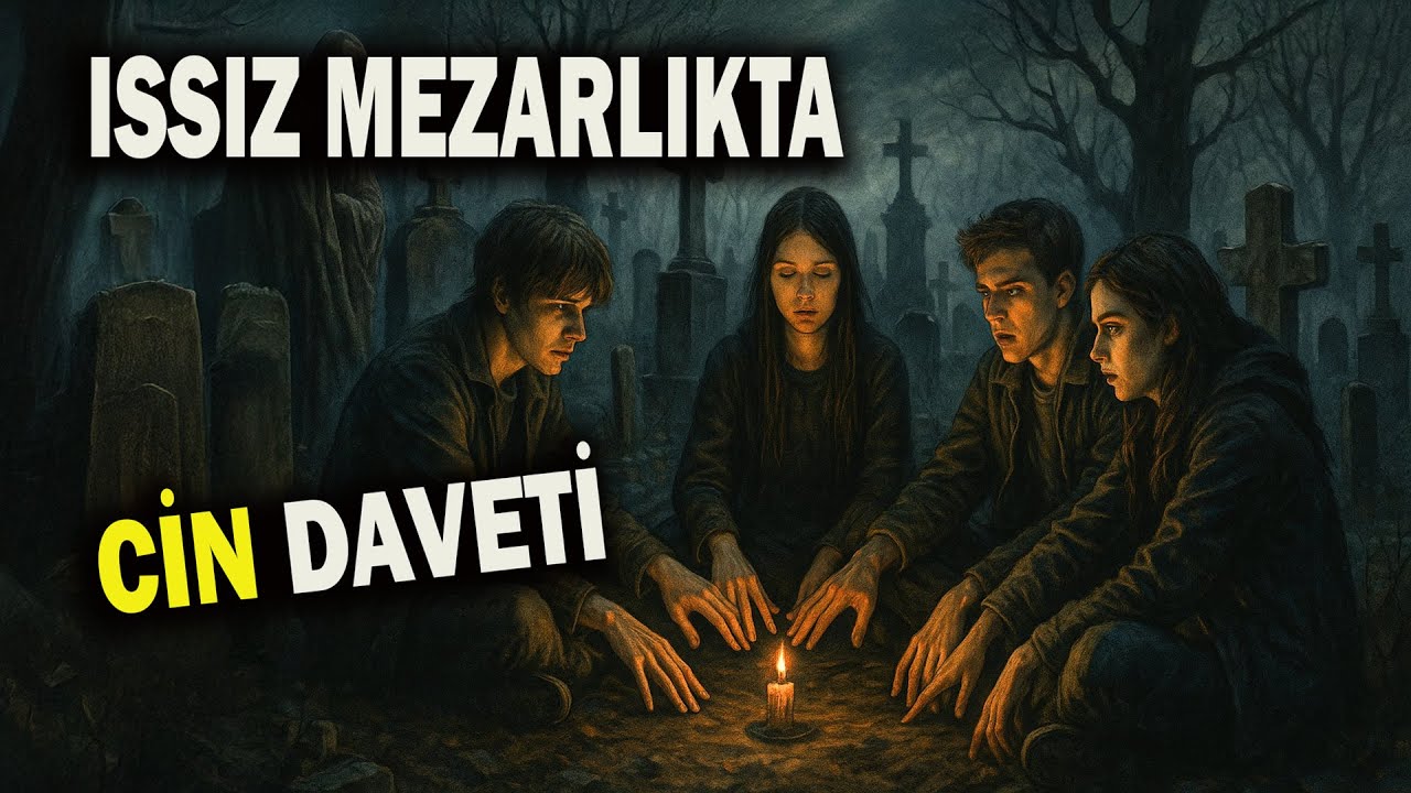Issız Mezarlıkta Cin Daveti Yapan Gen&ccedil;lerin Mezarlıkta Yaşadığı Korkun&ccedil; Olaylar | Korku Hikayeleri