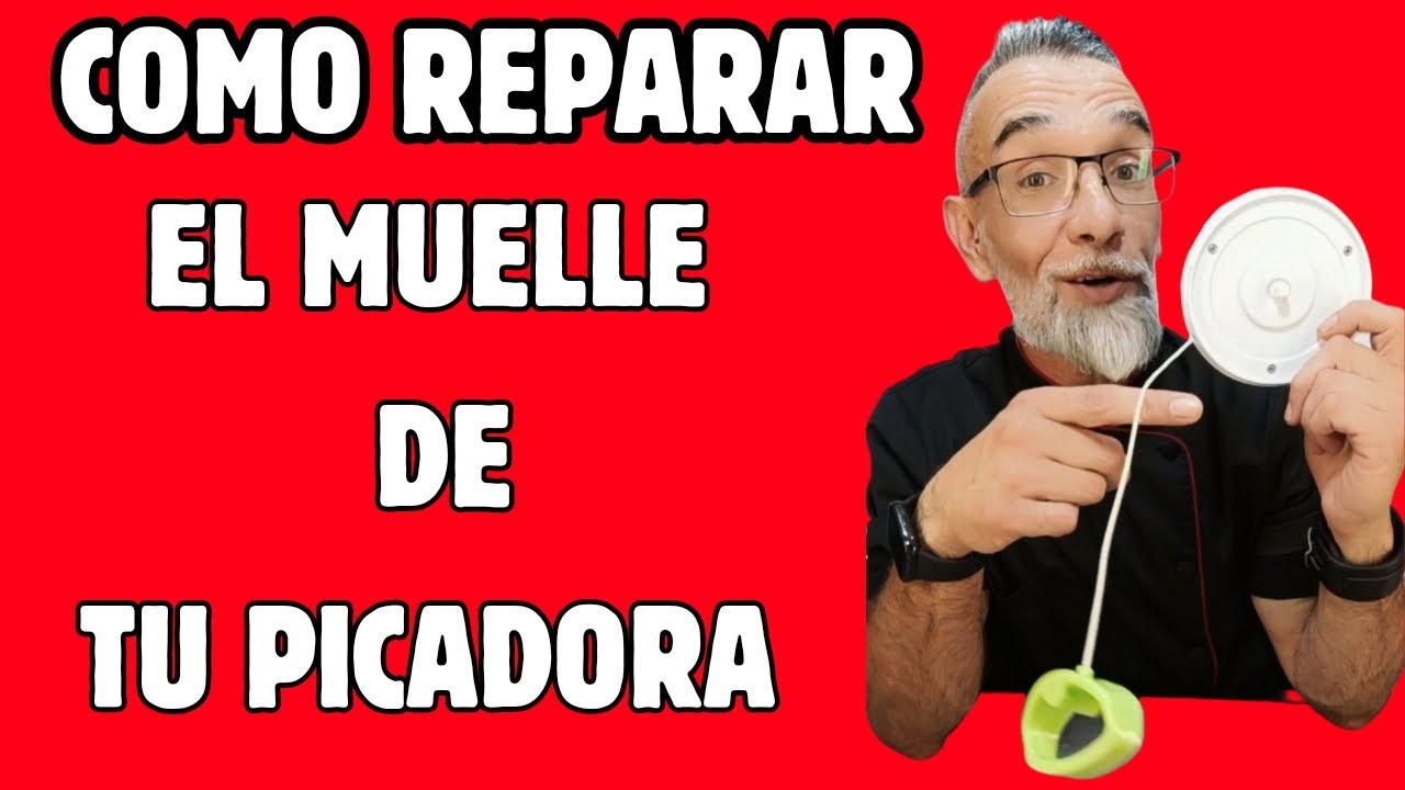 Hoy te voy a enseñar cómo reparar el muelle de tu picadora 😉👍🏻 #utensiliosdecocina