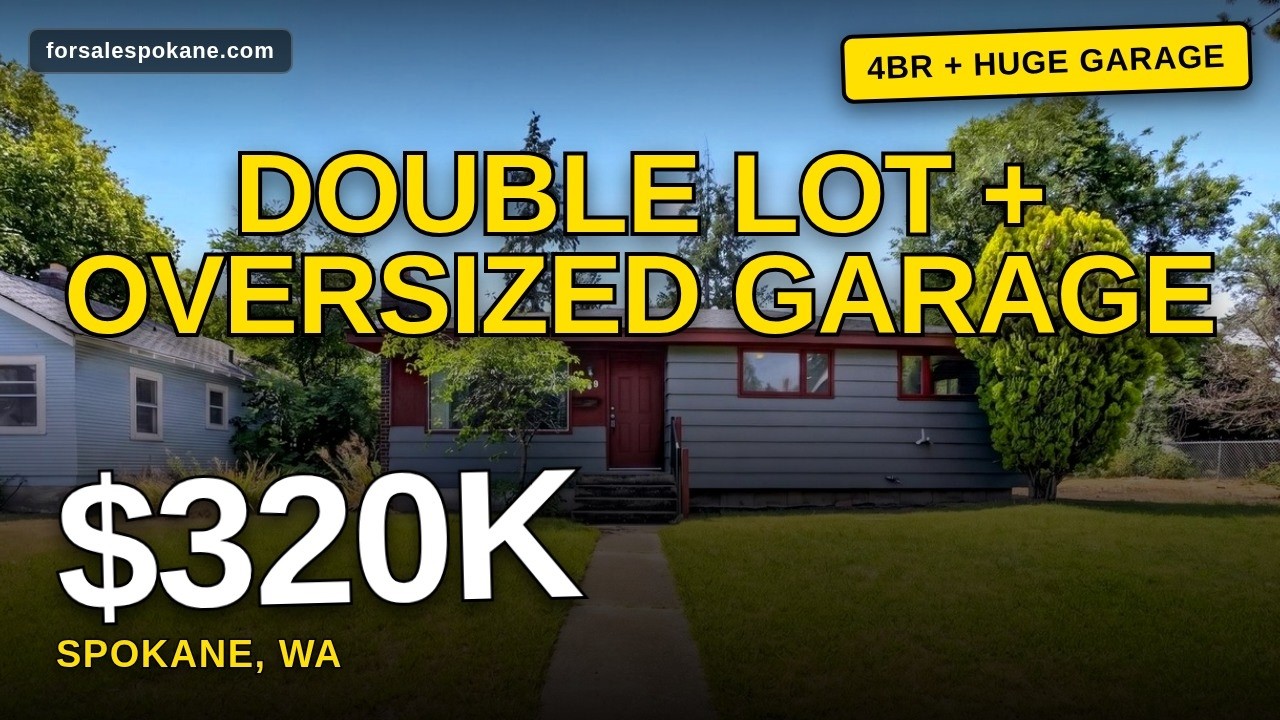 538 E CROWN Ave | Spokane, WA | $320,000 | 4 bed, 1 bath, 1,797 sqft &mdash; Spokane Home for Sale