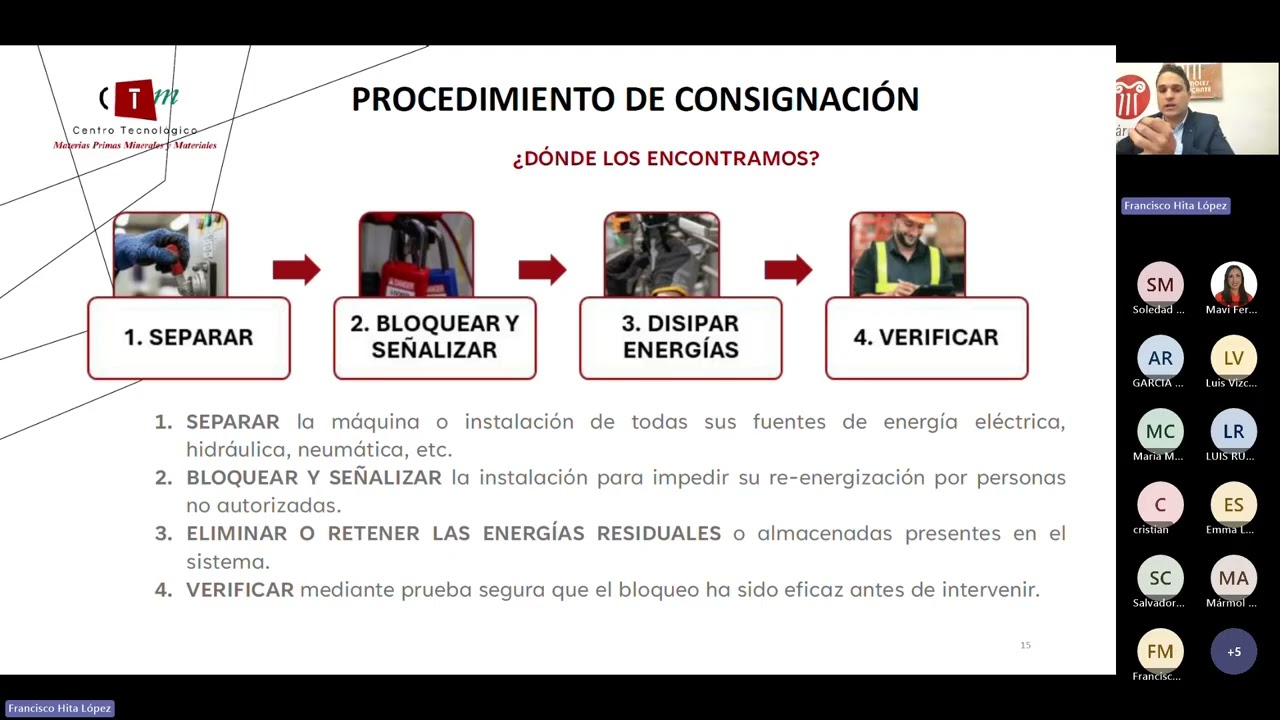 Jornada técnica en materia de PRL   Mármol de alicante 2025-11-24 / Grabación de la reunión