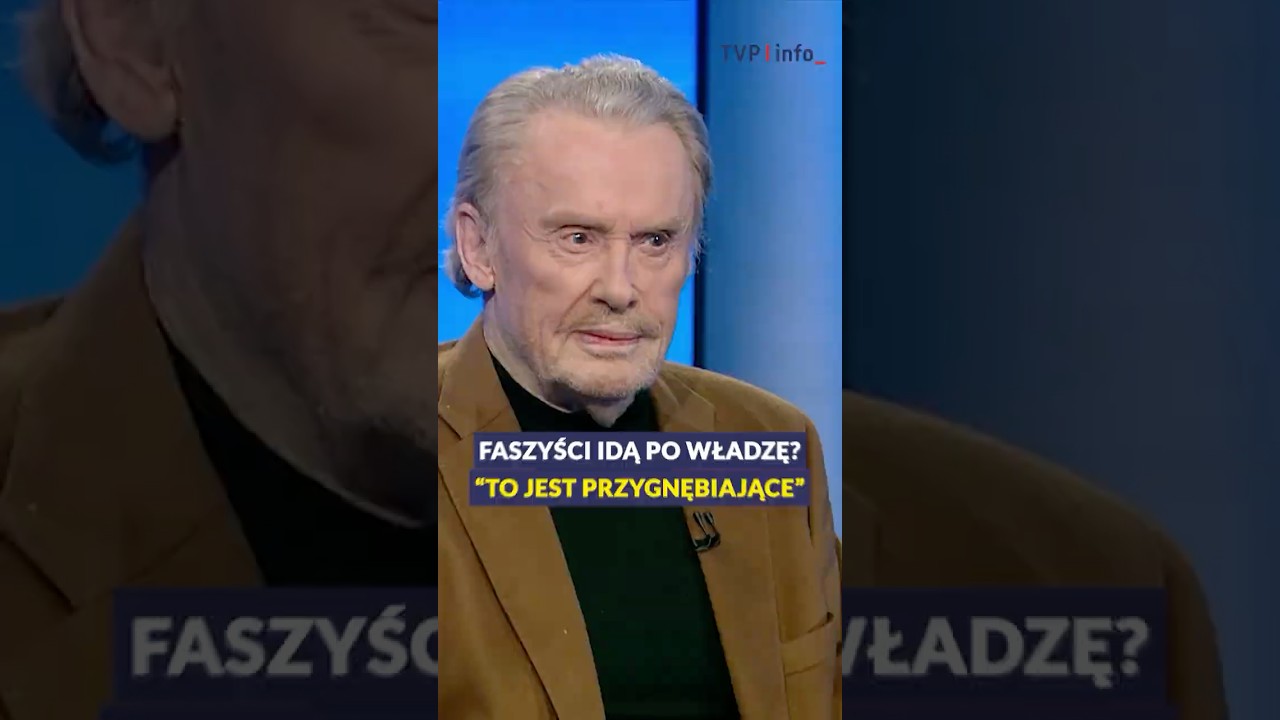 Olbrychski: to jest przygnębiające, że faszyści idą po władzę #polityka #polska #shorts
