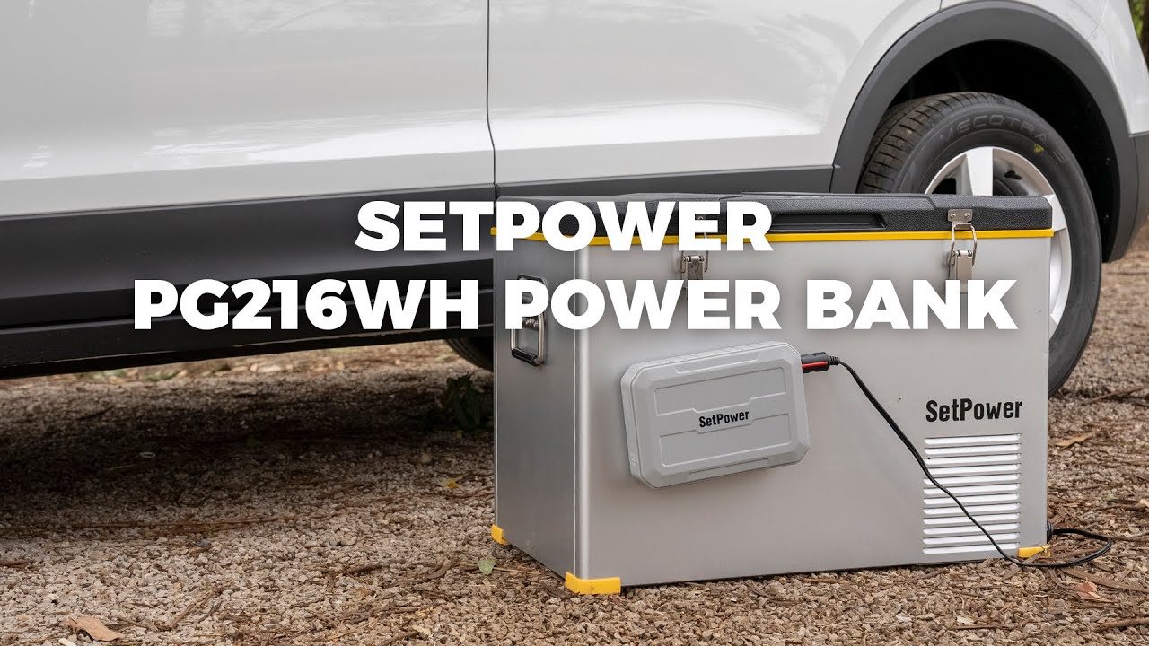 SetPower | NEW LAUCH PG216WH Magnetic Power Station & RV45S Overland Car Freezer