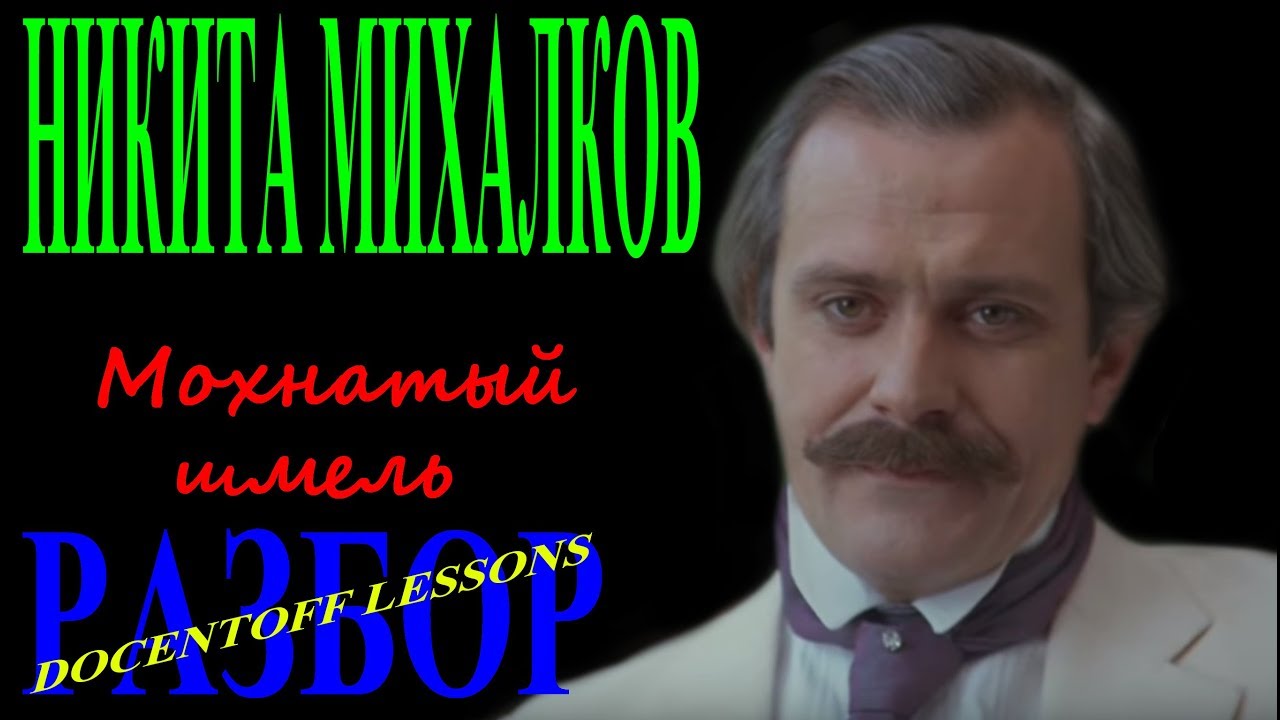 Никита Михалков — Мохнатый шмель | Разбор на гитаре: аккорды и бой