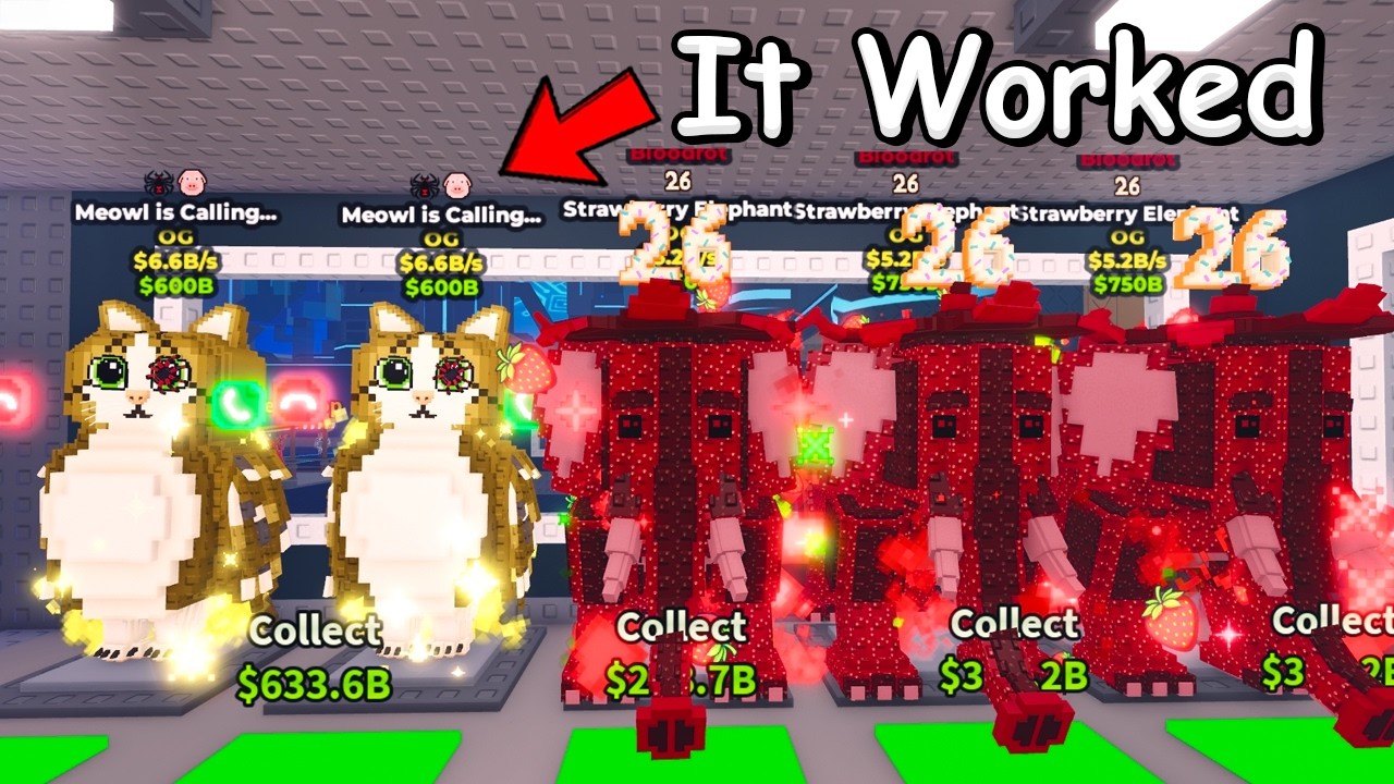 Я протестировал баги дублирования в Roblox Steal A Brainrot...