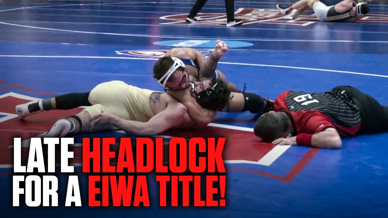 Last Second HEADLOCK For A EIWA Title!