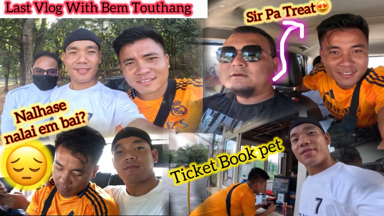 Last Vlog with Bem Touthang at Kukiland🔥Choh phot e tuni vlog vang🤣100k kagal dot pet u ana veo hite