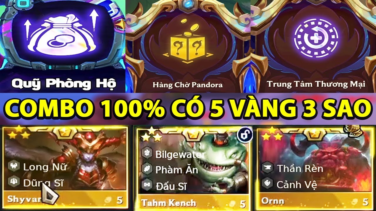 COMBO LÕI CÔNG NGHỆ 100% CÓ 5 VÀNG 3 SAO | MINH WICKED ĐTCL MÙA 16 .