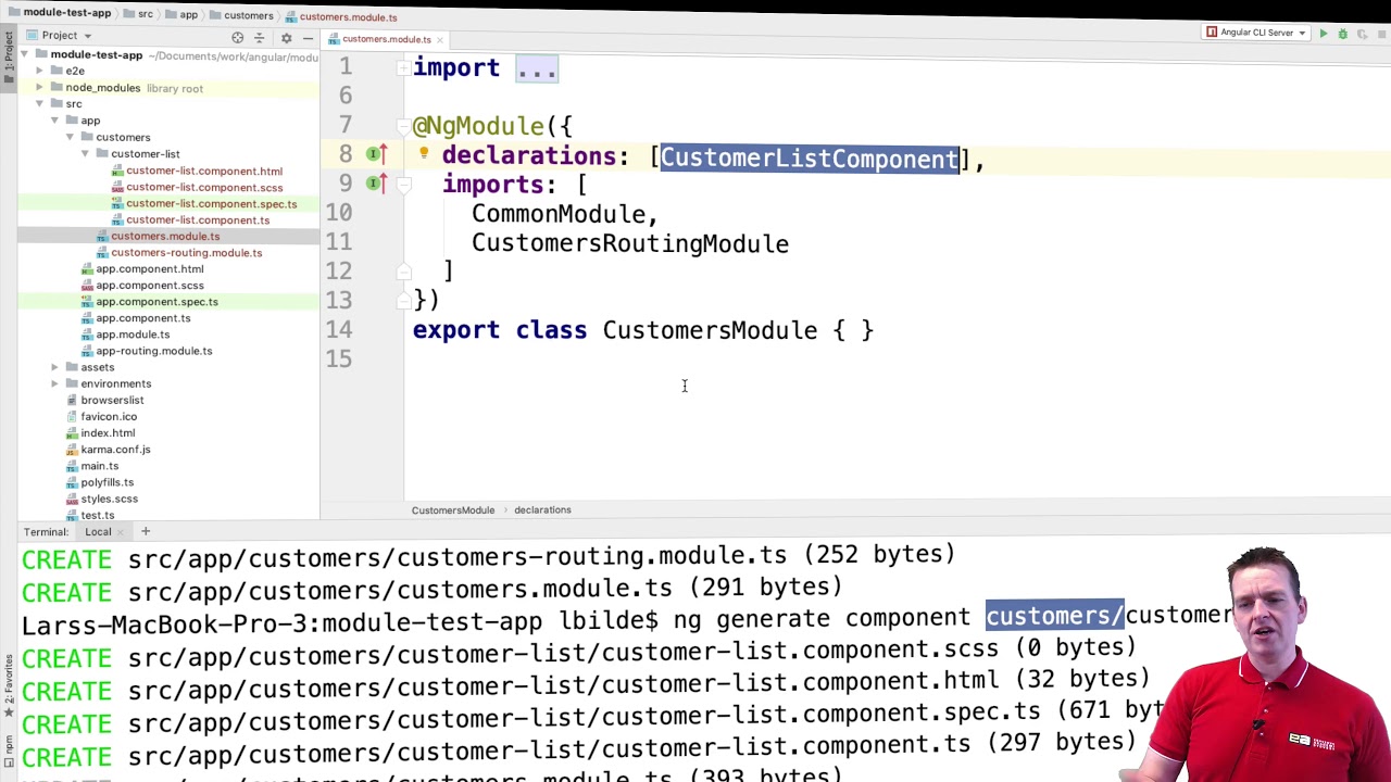 Advanced Web Apps 2019   Angular | S1P8 | Feature Modules with routing