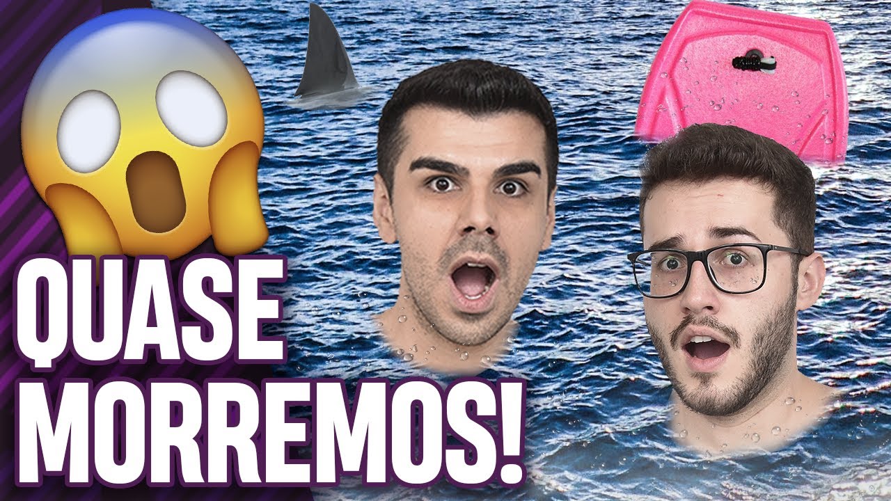 FOMOS PRA PRAIA E NOS AFOGAMOS NO MAR! | Virou Festa