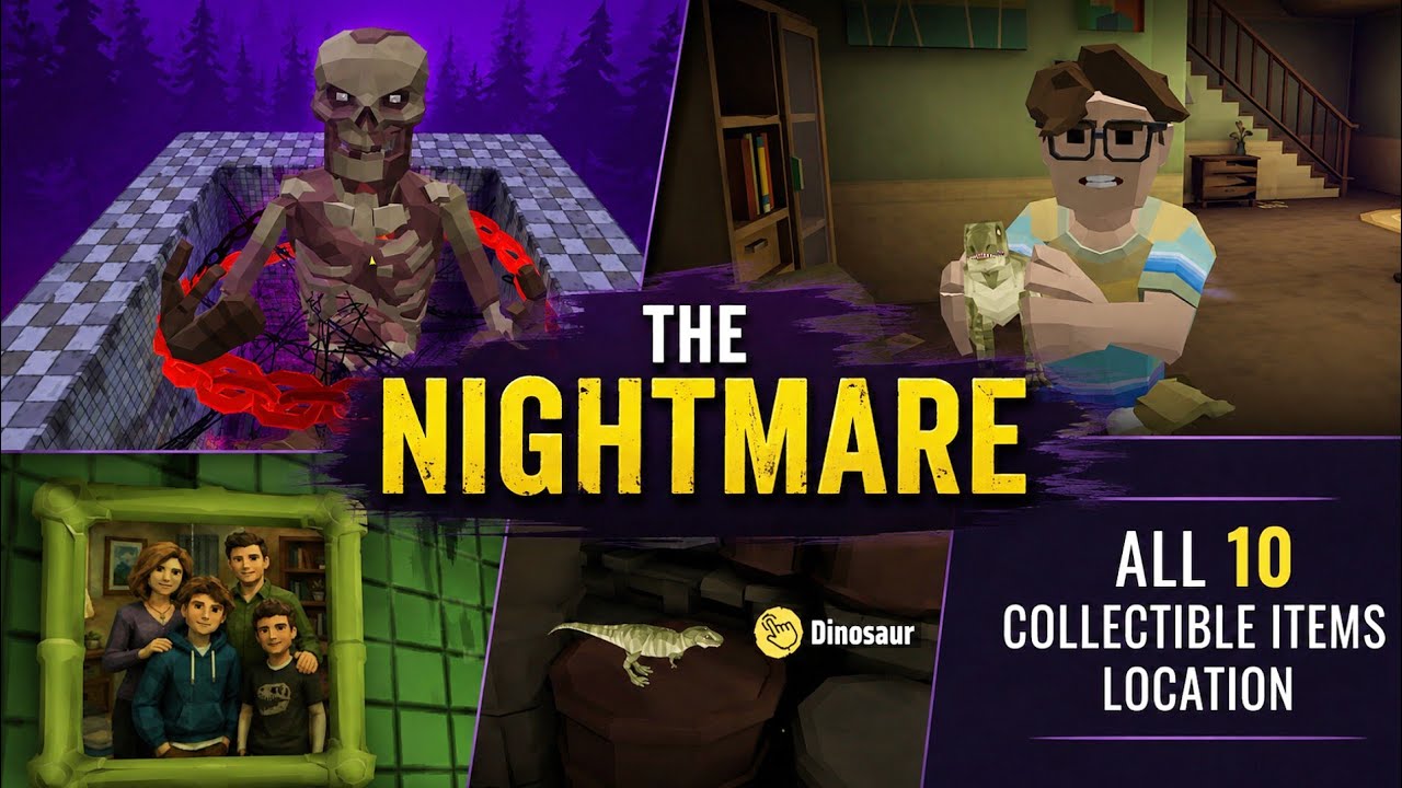 E.S.C.A.P.E. Horror Escape &ndash; The Nightmare Ending & Final Boss | All 10 Dinosaurs Secret Ending