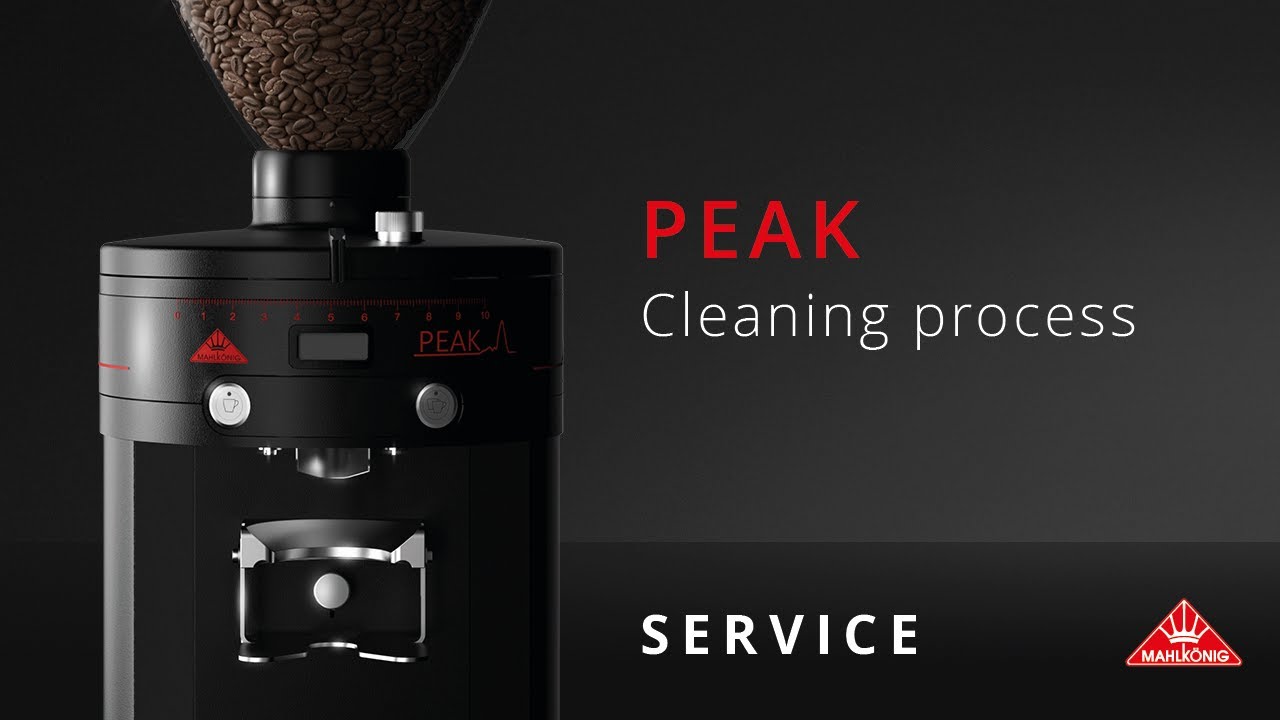 Mahlkönig PEAK | Cleaning process