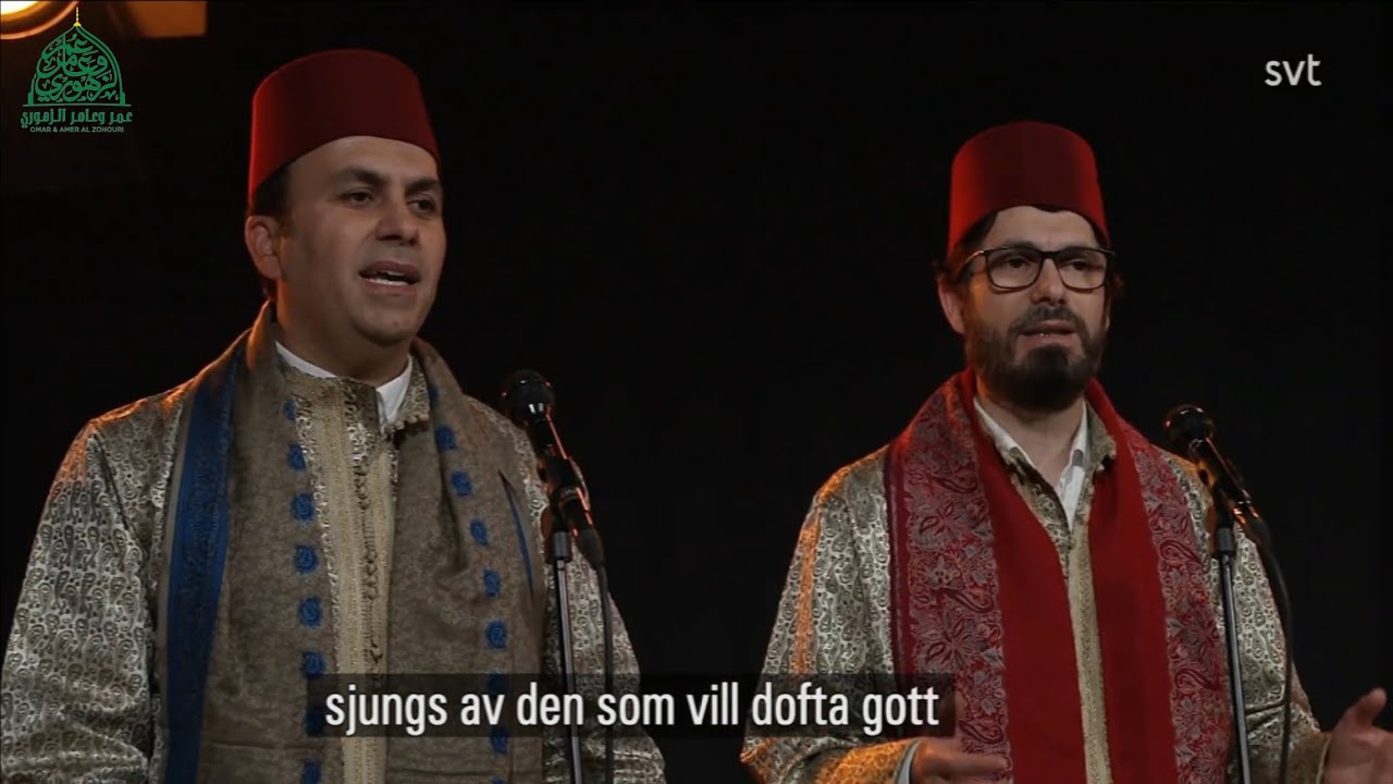 احتفال المولد الشريف على قناة  svt السويدية