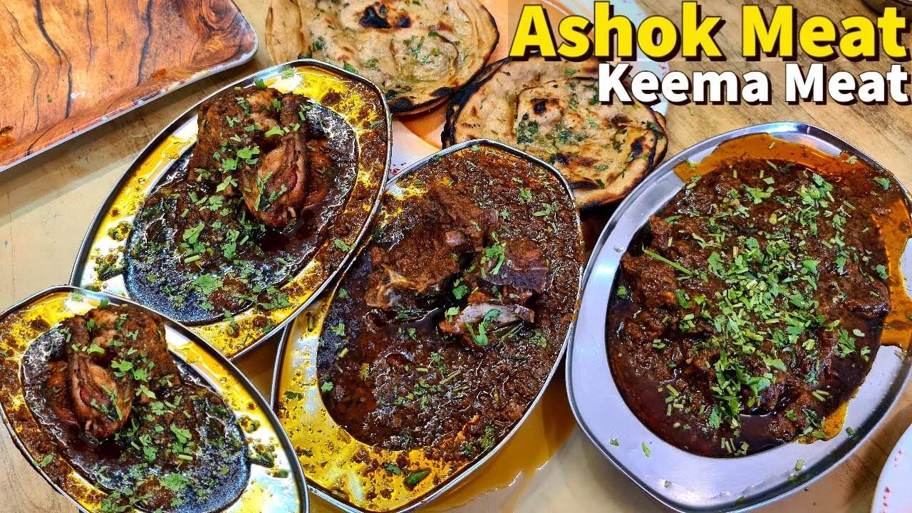 ASHOK MEAT ka Keema Meat aur Keema Chicken in FULL DESI GHEE. BEST MUTTON IN DELHI.