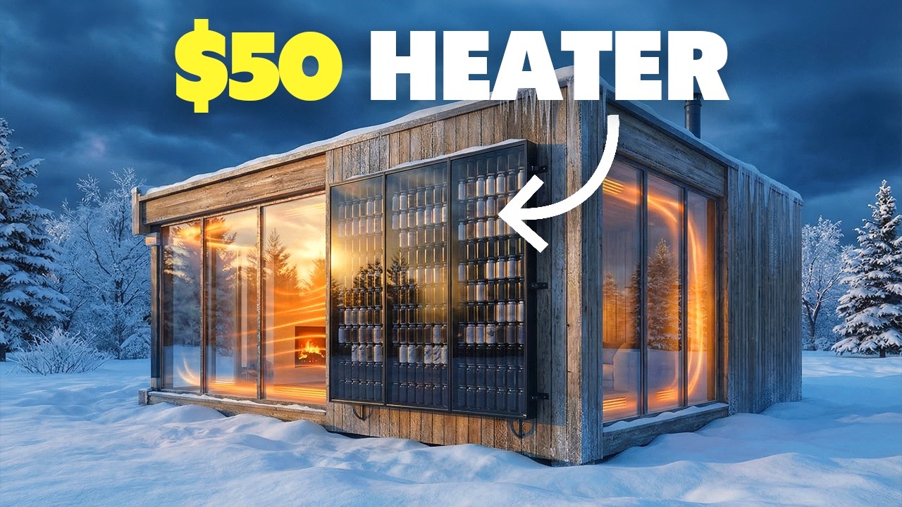 This DIY Heater Warms Your Home From FREE. Why don’t we know about it?