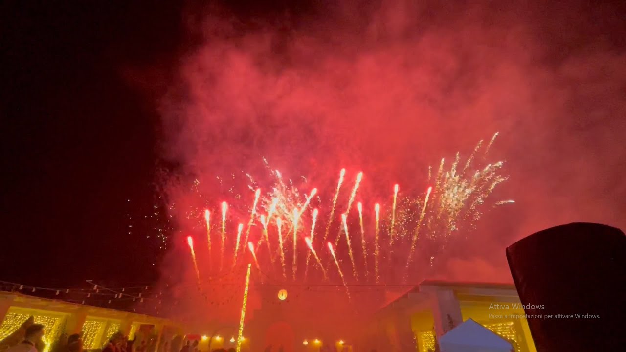 Piromusicale, Tenuta San Domenico, Coldplay - A Sky Full Of Stars.