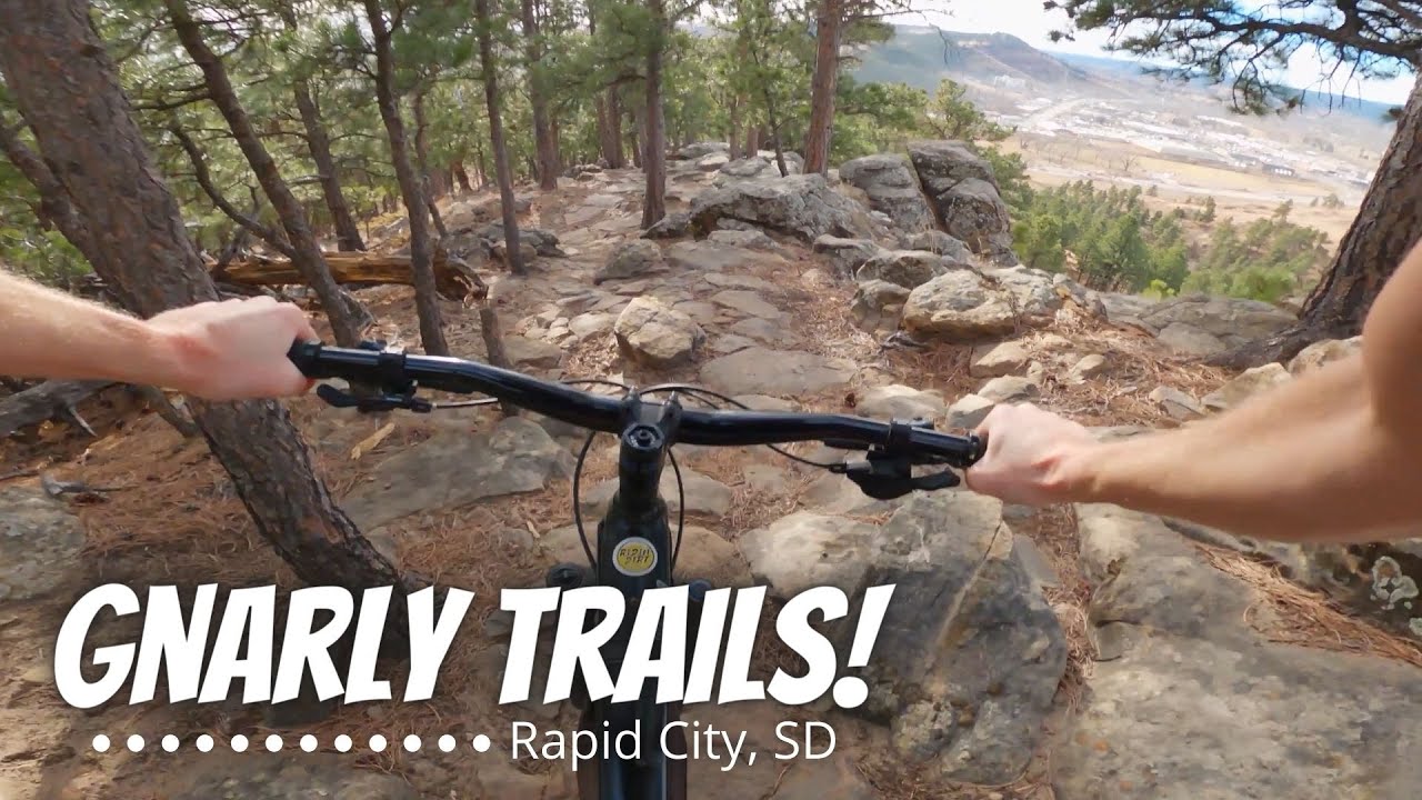 Ridin' at Hanson-Larson Memorial Park Singletrack in Rapid City, SD & Sturgis Bike Park!