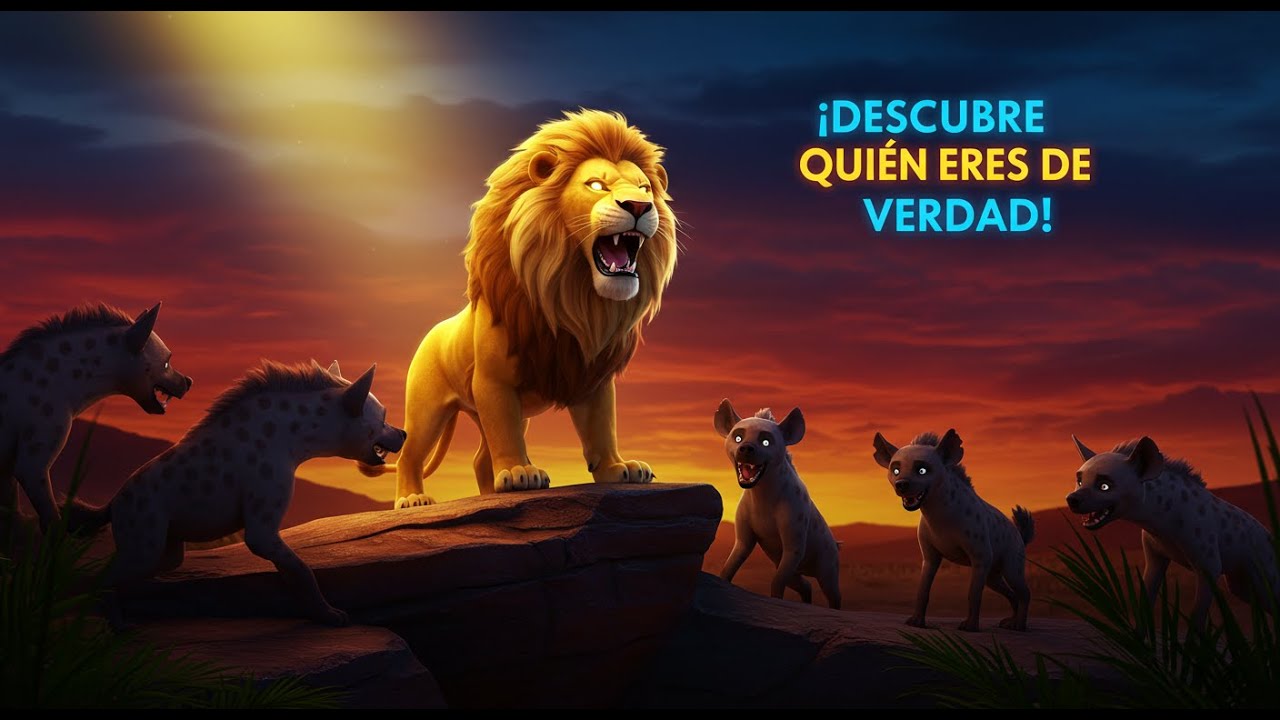 El León Que Encontró Su Verdadero Yo – Una Historia Budista de Coraje y Despertar Espiritual
