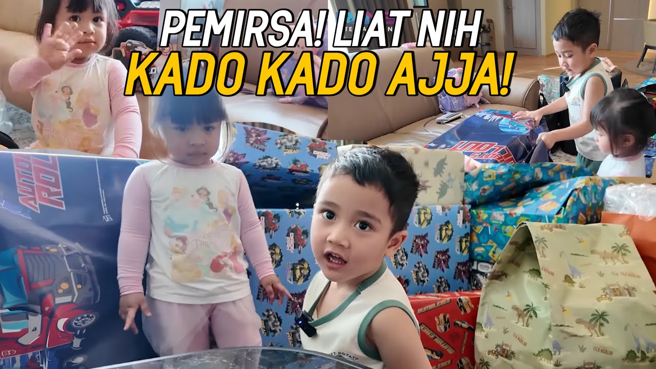 AJJA LILY BUKA KADO!! HEBOH SEHEBOH HEBOHNYA 