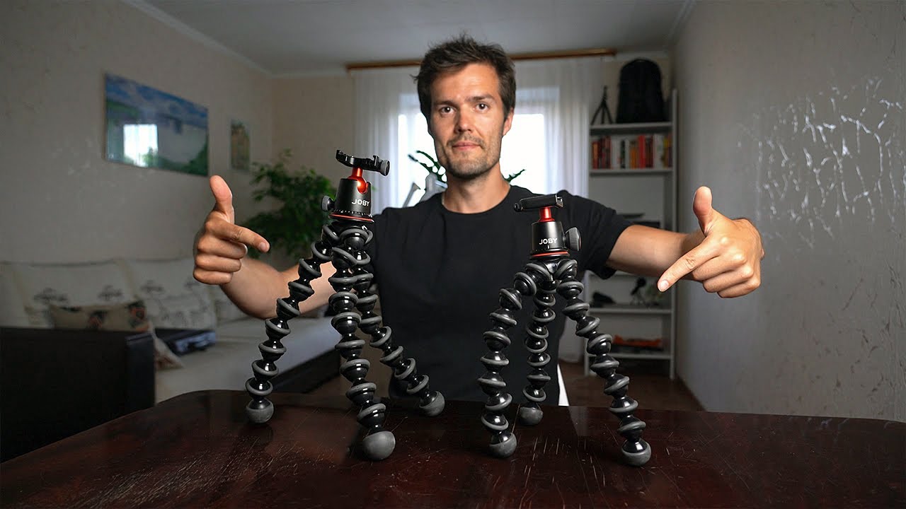 Сравнение штативов Joby GorillaPod 5K и 3K Kit с головой. Универсальные штативы для фото видеосъемки