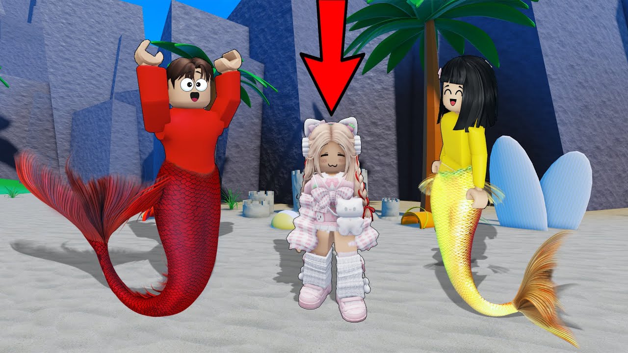 Yuta Mio Dan Baby Celine Mencari Putri Duyung Yang Tersesat || ROBLOX