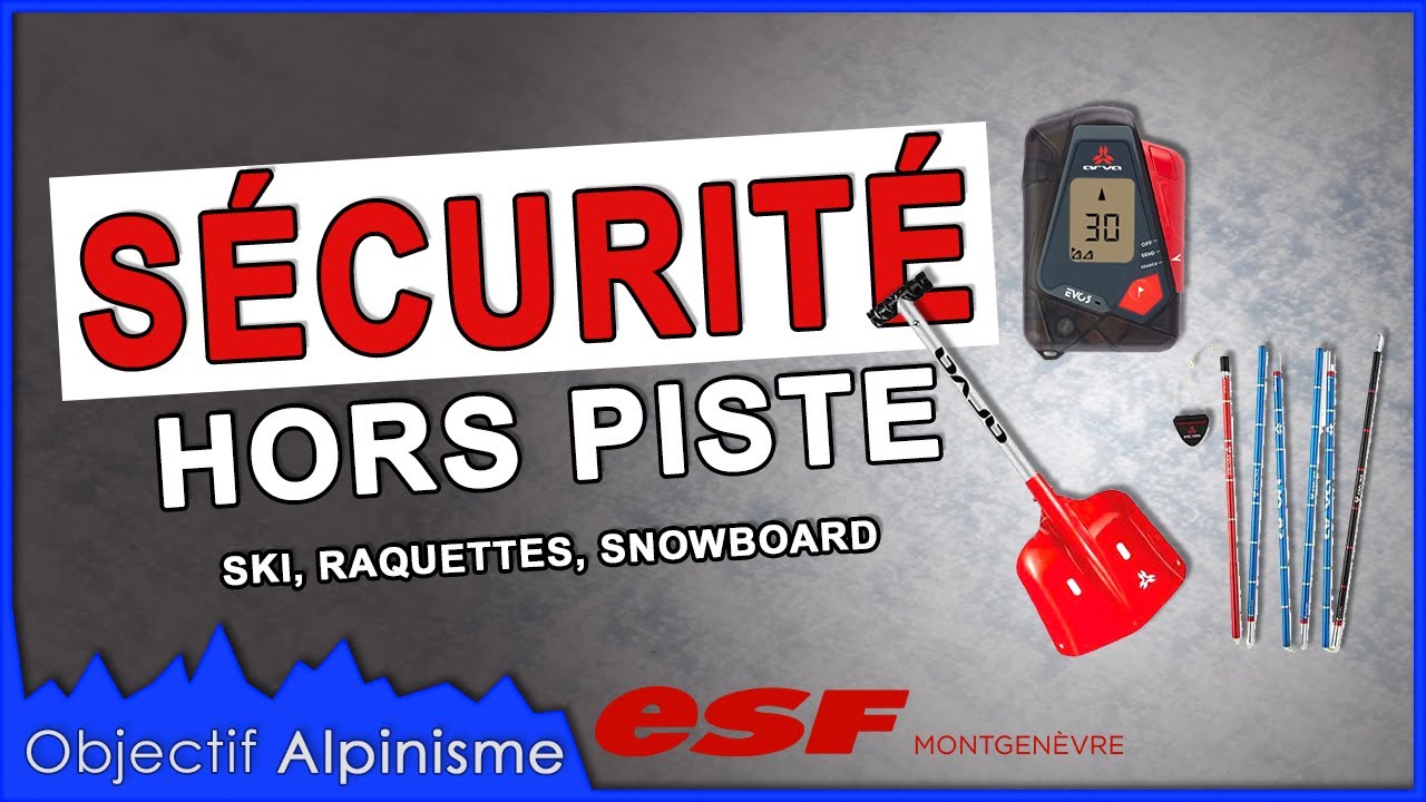 TUTORIEL : Les BASES de la SÉCURITÉ en MONTAGNE - avec l'ESF Montgenèvre