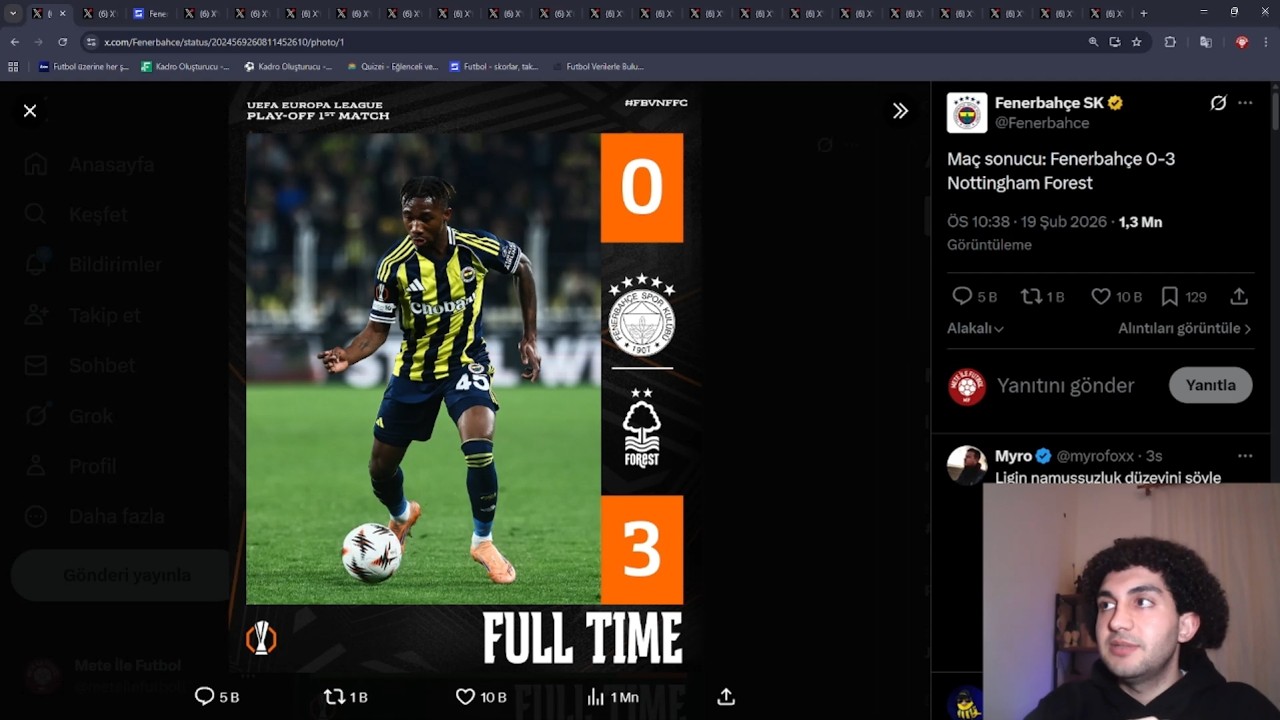 Fenerbahçe 0-3 Nottingham Forest Maç Sonu | Fenerbahçe'ye Ne Oldu? | Pereira Tekrar Kadıköy'de...