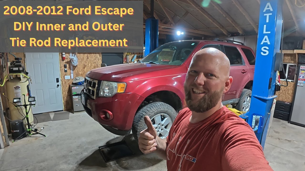 Замена внутренней и внешней рулевой тяги на Ford Escape 08-12 своими руками, это просто!!