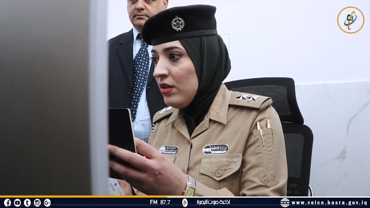 محافظ البصرة المهندس أسعد العيداني.. يفتتح المبنى الجديد لمكتب جوازات البصرة الإلكتروني..