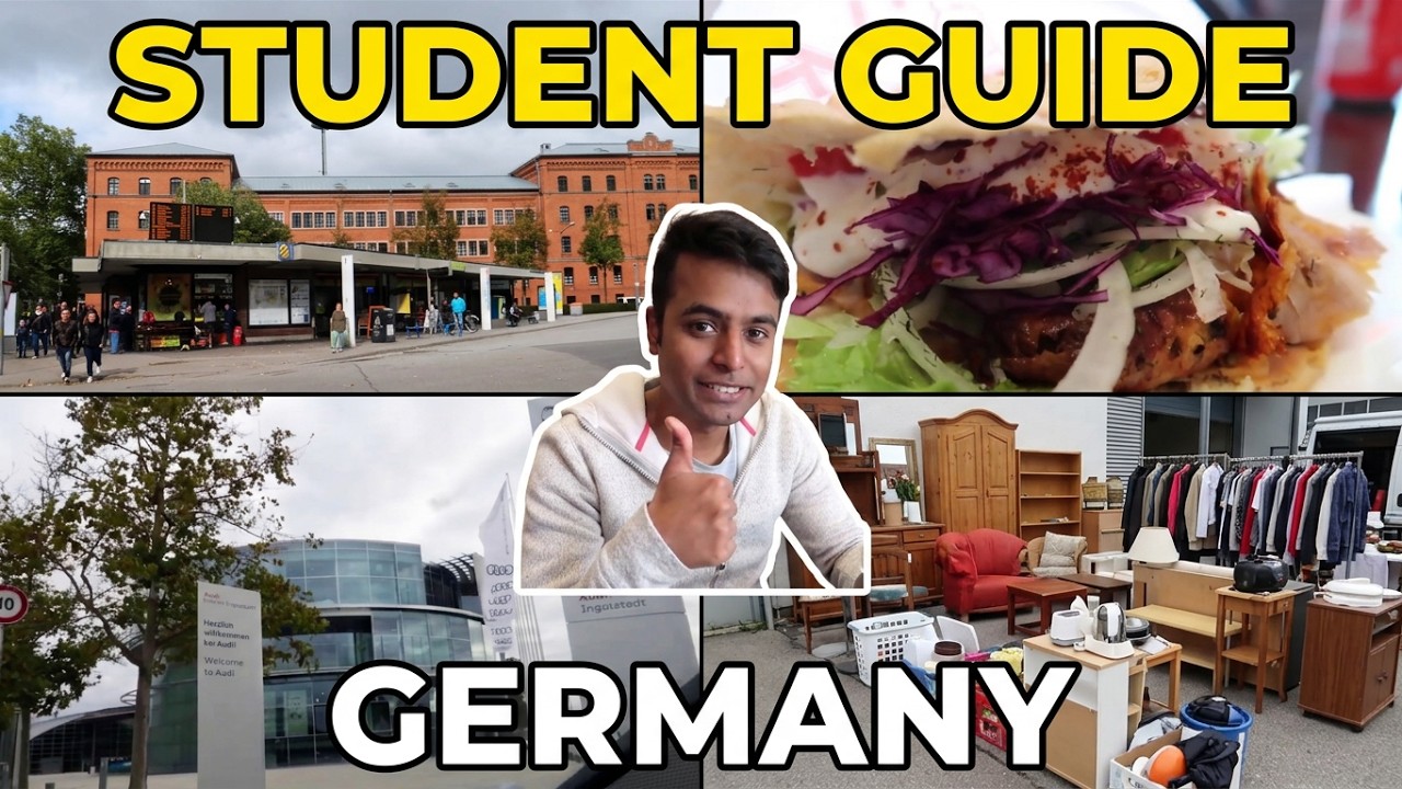 My First day in Germany as a Student ஜெர்மனியில் என் முதல் நாட்கள் | Vlog 2022 All4Food