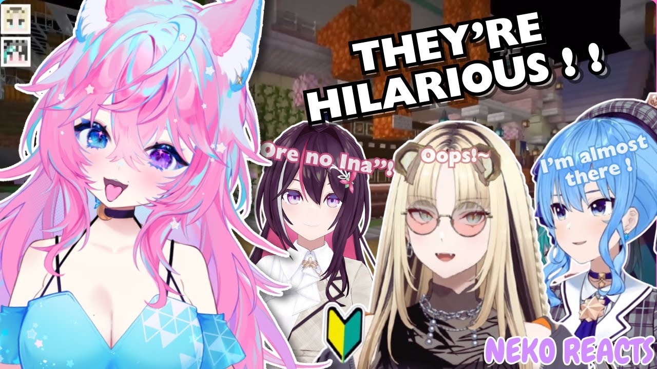 ━☆NEKO REACTS━☆ HOLOGIRLS TEASING EACH OTHER ! ! [ HOLOLIVE ]