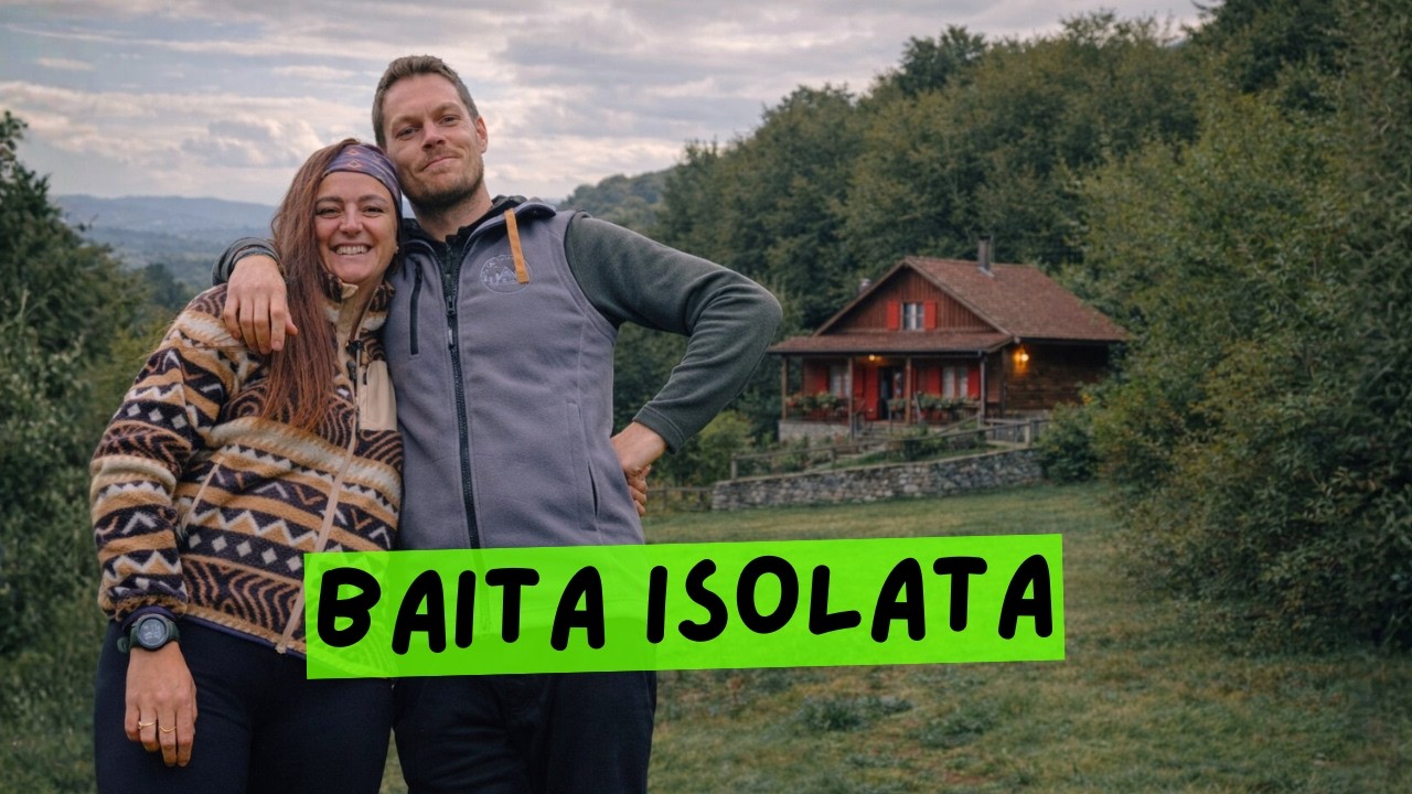 40 minuti a piedi: la vita in una baita off-grid nel bosco