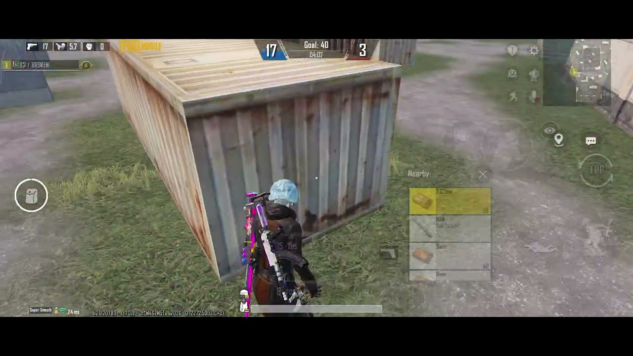 1v1 room 40 kills me 0 enemy 👑 #pubgmobile #shortvideo #gaming 