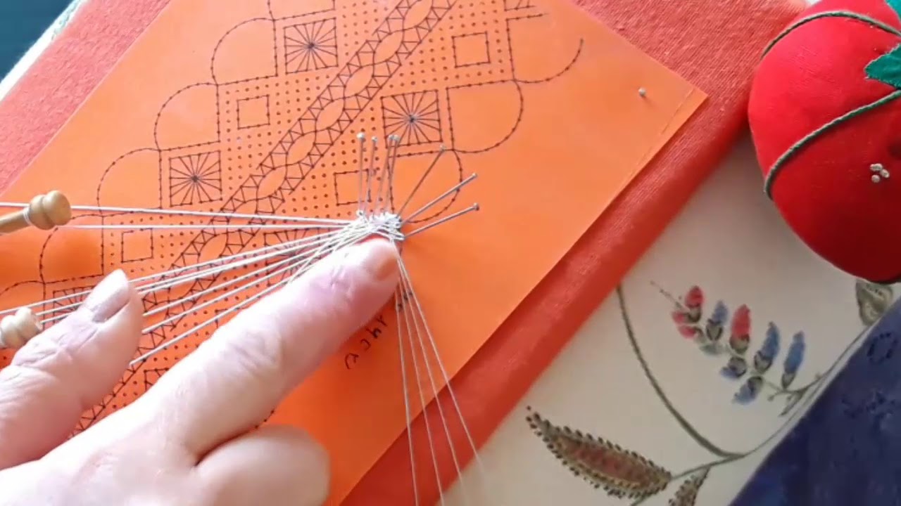 Como empezar una liga de bolillos -Modelo con arañas-Parte 1