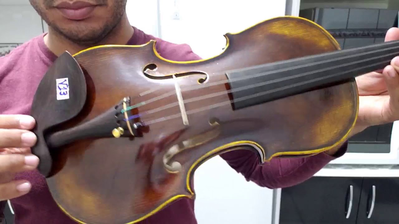 V13/ VIOLINO PROFISSIONAL CÓPIA DE ANTONIUS STRADIVARIUS 1715- NETO VIOLINOS