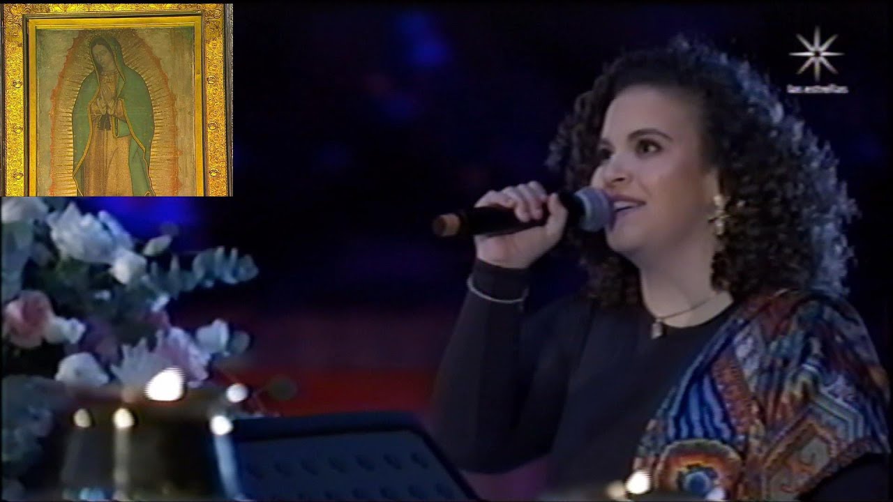 Lucero Mijares canta a la Virgen de Guadalupe Virgen Ranchera Mañanitas Basilica de Guadalupe Mexico