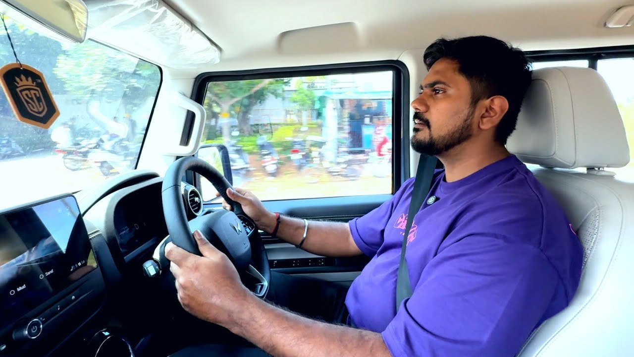 ಹೊಸಾ ಥಾರ್ ರಾಕ್ಸ್ ಓಡಿಸಿ ಕಳೆದೋದೆ!!👌🏻 | RUBI-कौन? SAYS THE NEW 5-DOOR THAR😂