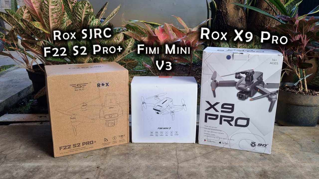 Unboxing Fimi Mini V3 ~ SJRC ROX SJRC F22 S2 Pro+ ~ ROX X9 PRO 😍