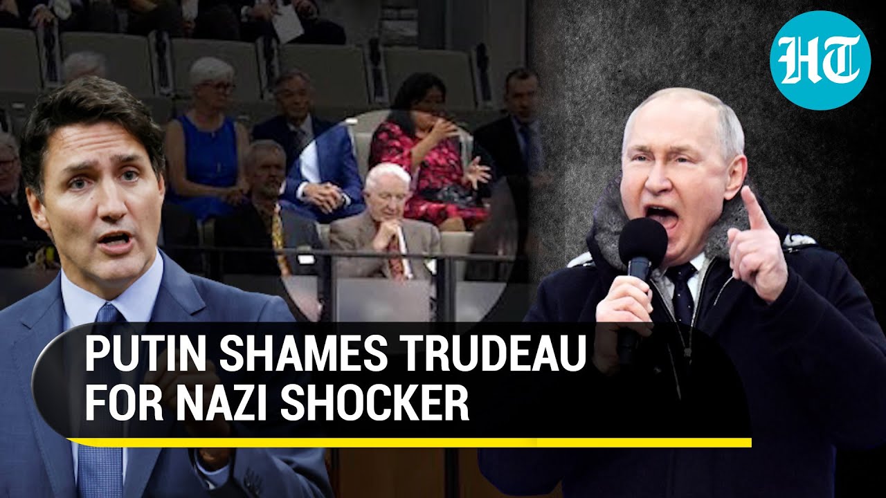 'Idiot, Scoundrel': Putin Blasts Trudeau As Canada Honours Nazi Veterans | Watch
