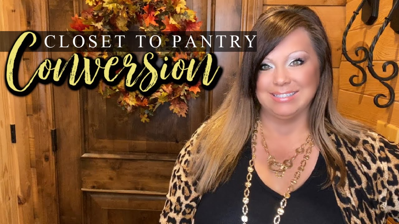 Closet To Pantry Conversion // Autumn Heaven Drive - See all the fall colors!  🍁🍃