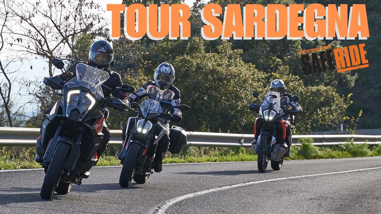 IL PARADISO dei MOTOCICLISTI con @SafeRideExperience - TOUR DIDATTICO SARDEGNA
