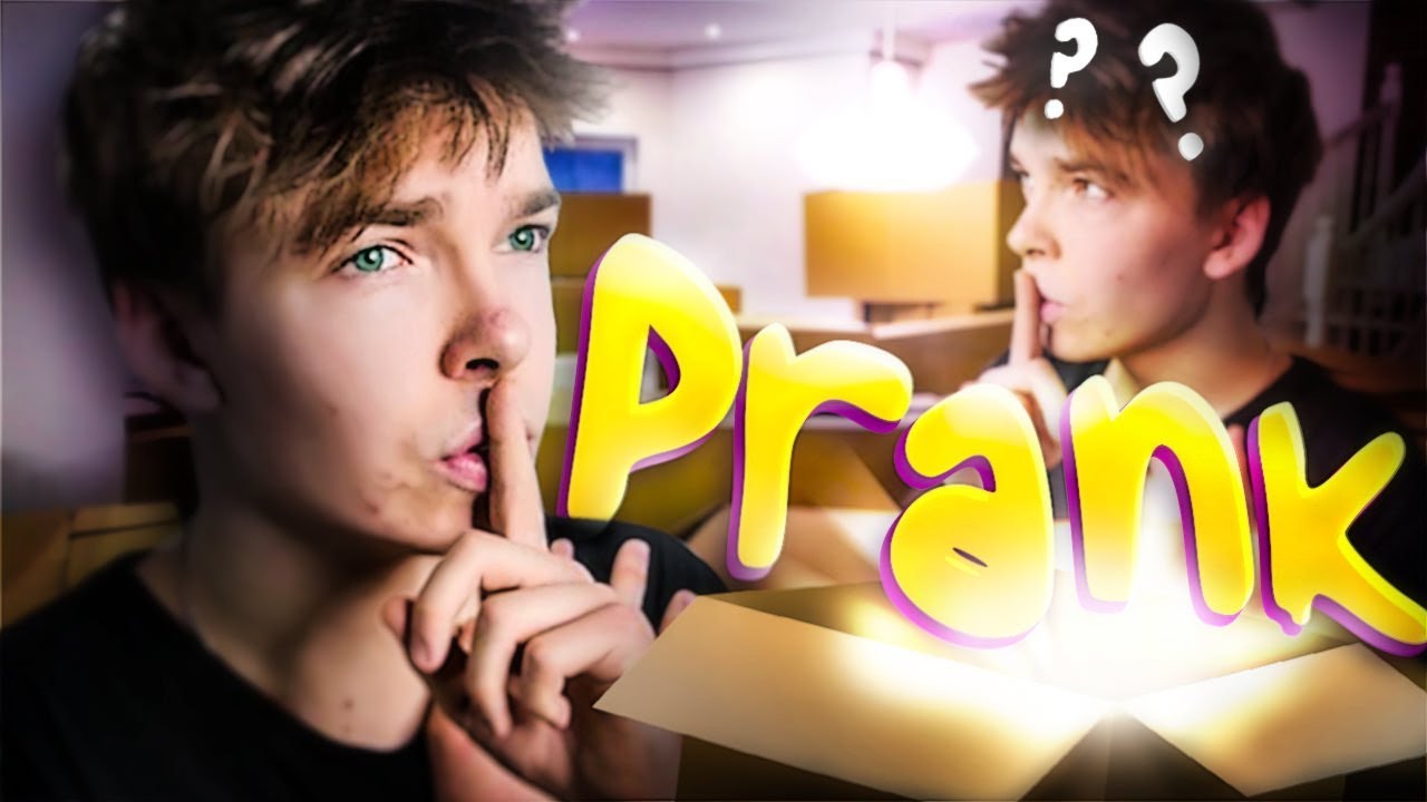 STRASZNY KARTONOWY PRANK na Tacie!