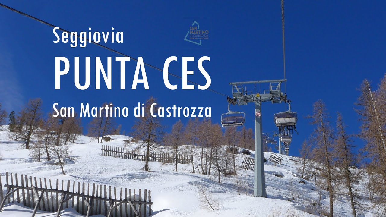 Seggiovia Punta Ces #primiero #sanmartinodicastrozza #dolomitisuperski