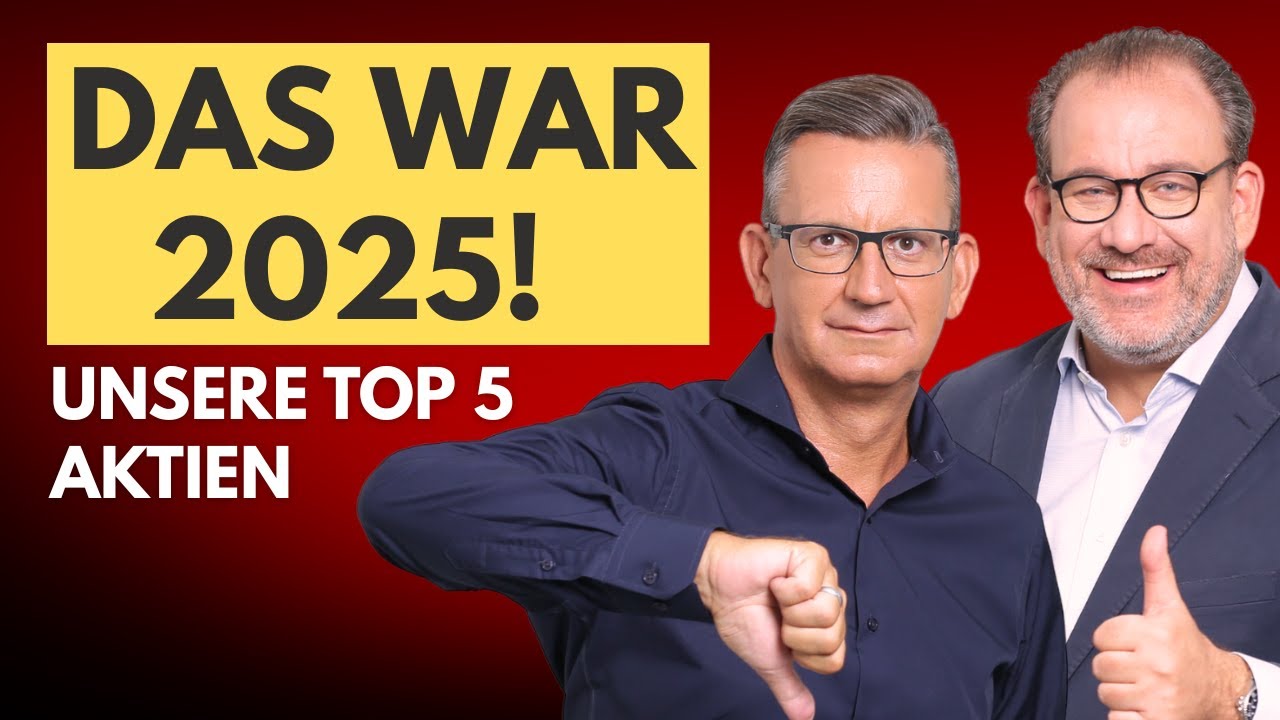 Top-Aktien f&uuml;r 2026 im Jahresr&uuml;ckblick 2025 mit Christian W. R&ouml;hl