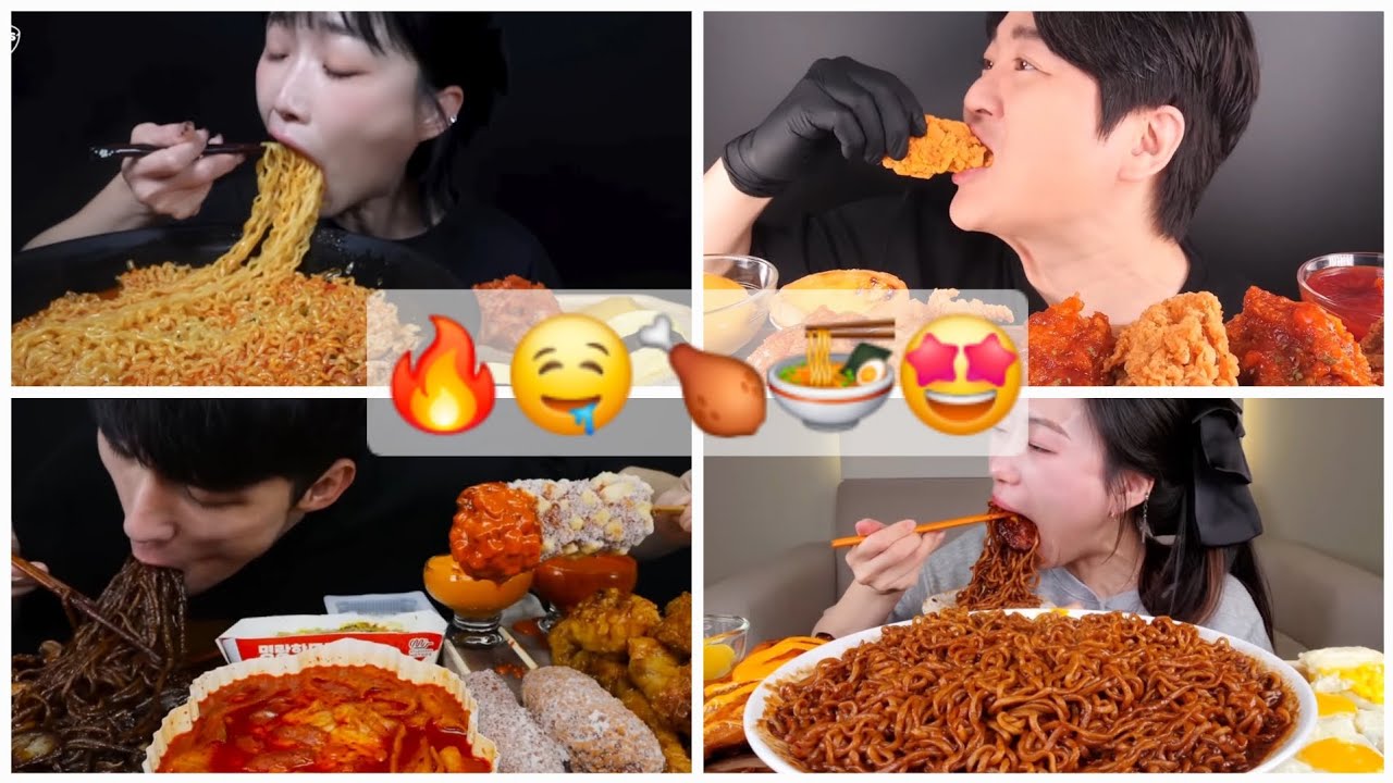 VERY DELICIOUS ASMR 😱🤤🔥 |BIG BITES | 🤩❤️‍🔥🍗🍜
