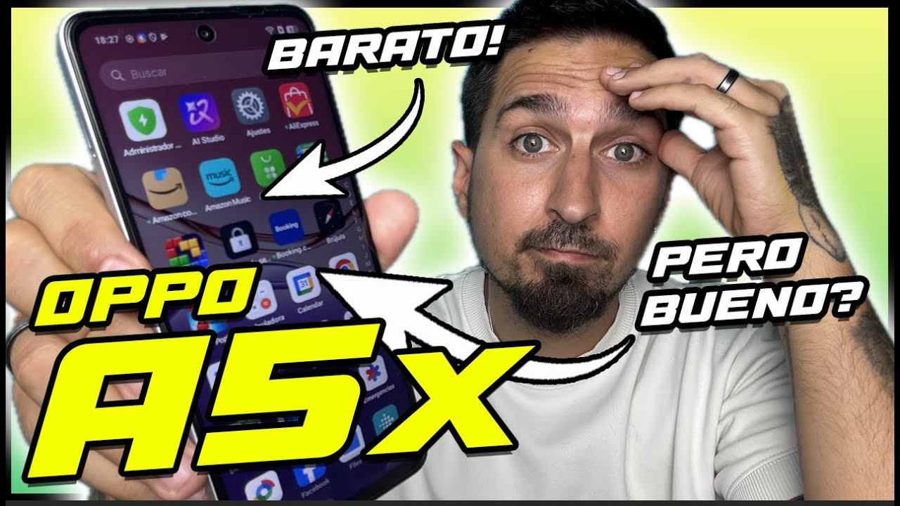 Oppo A5x✅ - Es BARATO! Pero también ¿es BUENO?